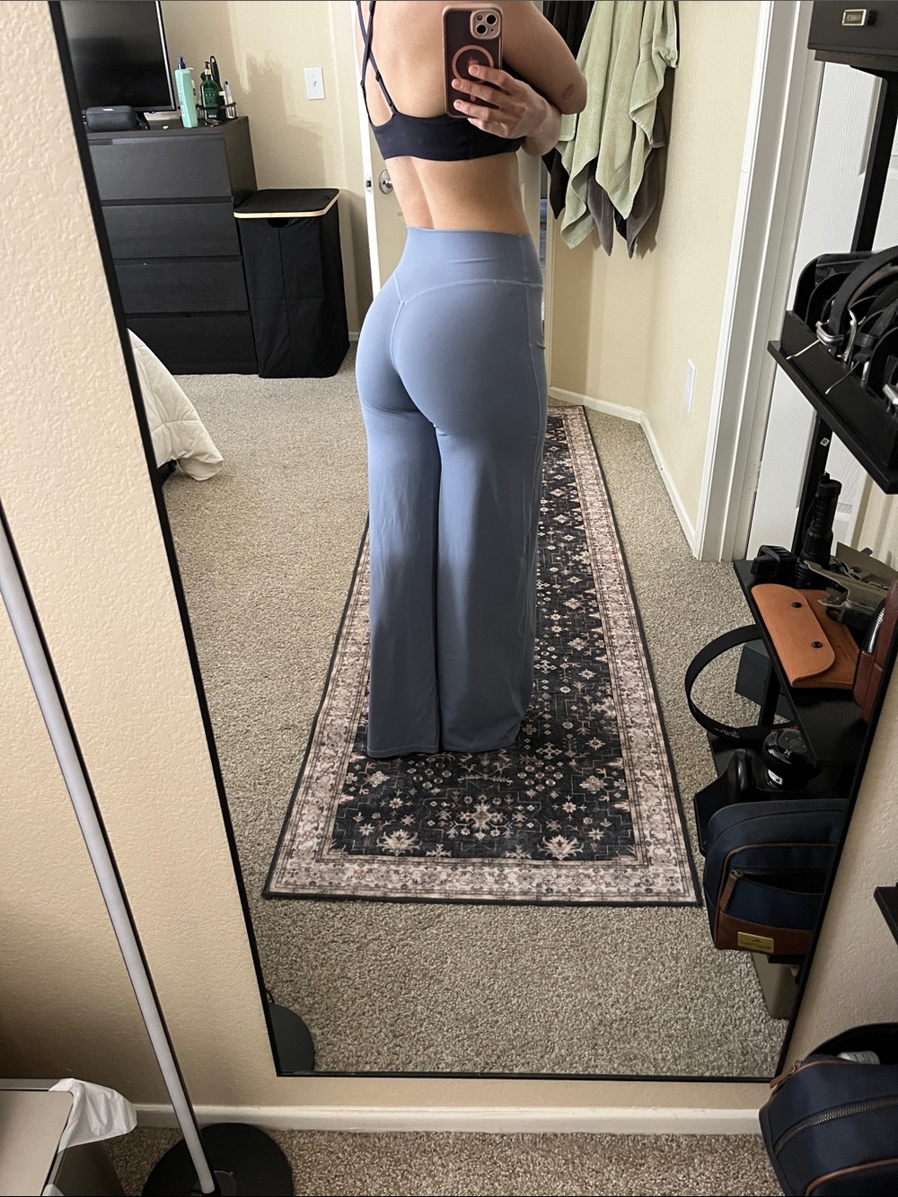 Straight leg pants